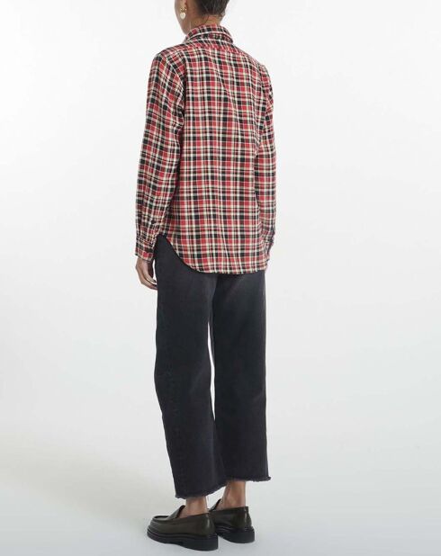 Chemise Costeria Carreaux rouge