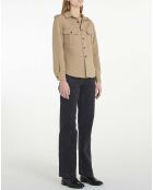 Sur-chemise Caporal beige