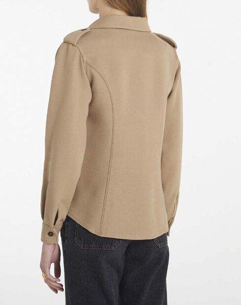 Sur-chemise Caporal beige