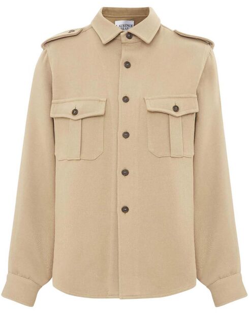 Sur-chemise Caporal beige