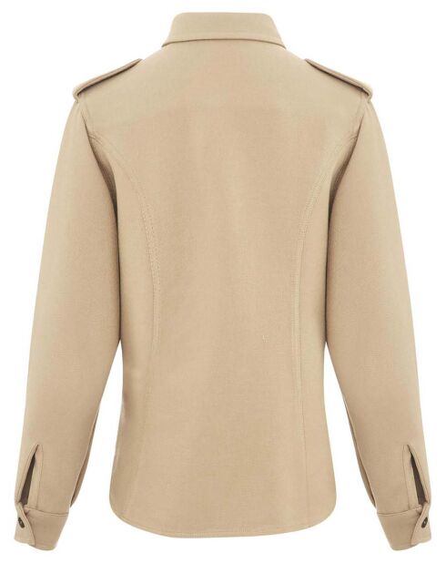 Sur-chemise Caporal beige