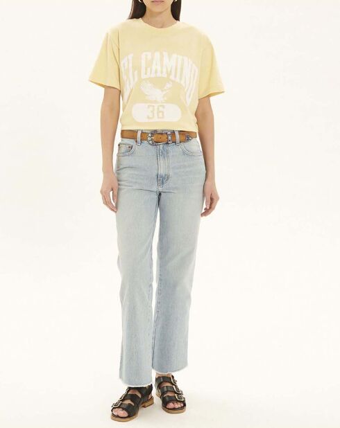 T-shirt Marcia jaune