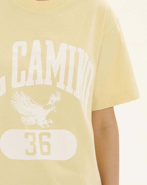 T-shirt Marcia jaune