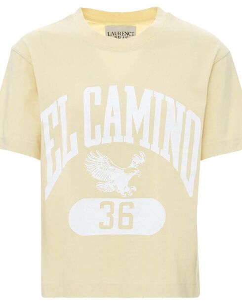 T-shirt Marcia jaune