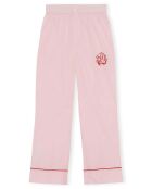 Pantalon Popeline de Coton rose