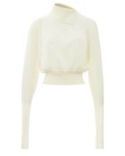 Pull Bart Laine Mérinos Extra Fine blanc cassé