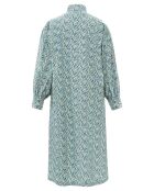 Robe Diamond Popeline Imprimé Floral bleue