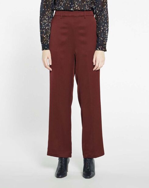 Pantalon de Costume terracotta