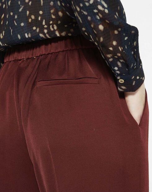 Pantalon de Costume terracotta