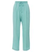 Pantalon Elastiqué Batavia Laine bleu clair