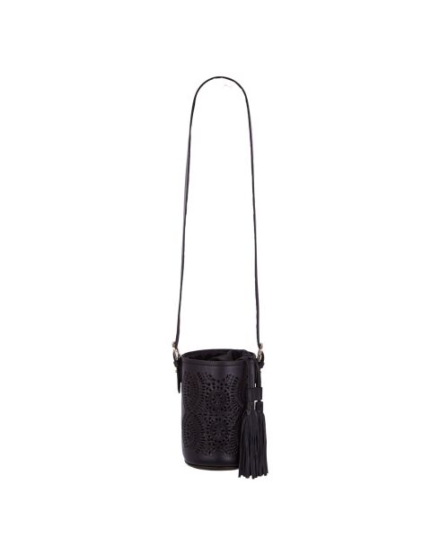 Sac Seau en Cuir Galy noir