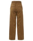 Pantalon Ceinturé Raphia camel