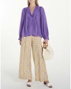 Pantalon Satin Jaguar de Lua crème