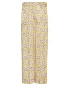 Pantalon Satin Jaguar de Lua crème
