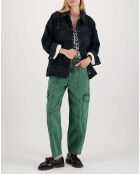 Veste Sur-Chemise Uganda Carreaux Laine vert sapin