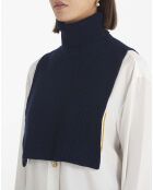 Col Laine Vierge bleu nuit