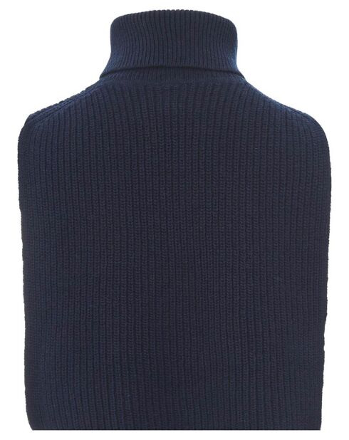Col Laine Vierge bleu nuit