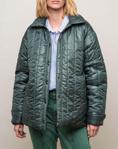 Blouson Doudoune Urban vert sapin