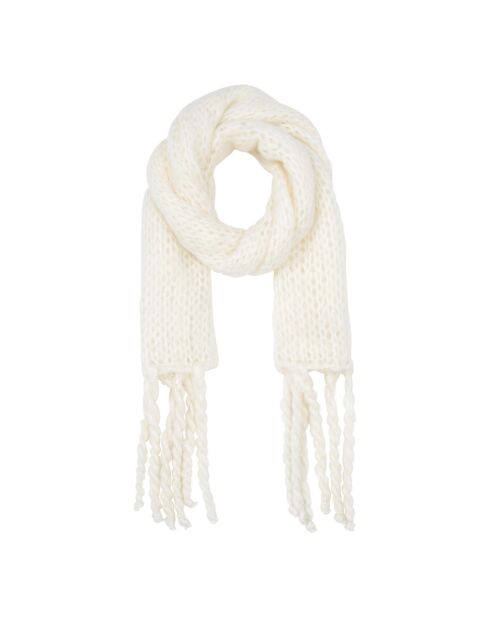Echarpe Mohair blanche