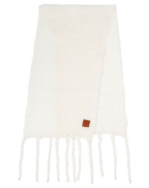 Echarpe Mohair blanche