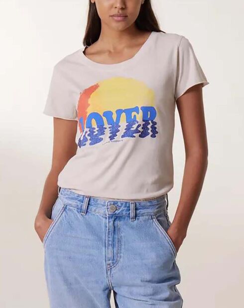 T-Shirt Toro Wave Coton Bio gris clair