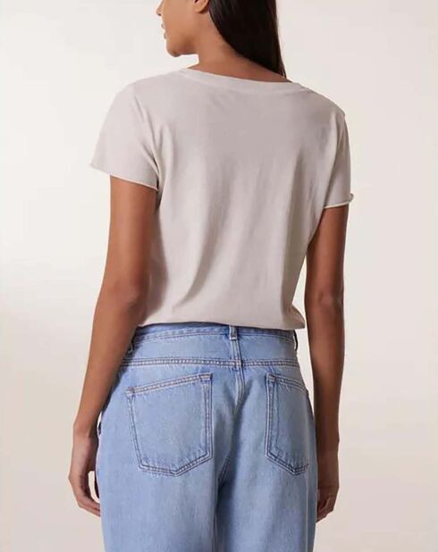 T-Shirt Toro Wave Coton Bio gris clair