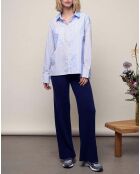 Chemise Coocoo Rayures Popeline bleu ciel