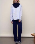Chemise Coocoo Rayures Popeline bleu ciel