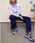 Chemise Coocoo Rayures Popeline bleu ciel