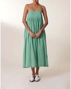 Robe Raptor Coton Bio vert céladon