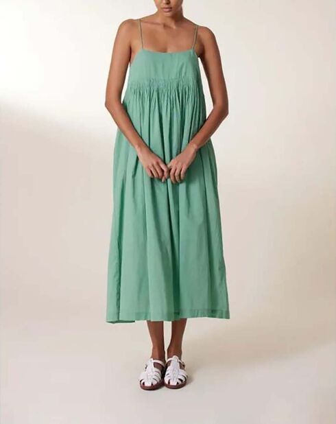 Robe Raptor Coton Bio vert céladon