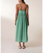 Robe Raptor Coton Bio vert céladon