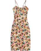 Robe Roar Patch Coton Bio écru/multicolore
