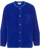 Blouson Inda Velours Côtelé bleu roi