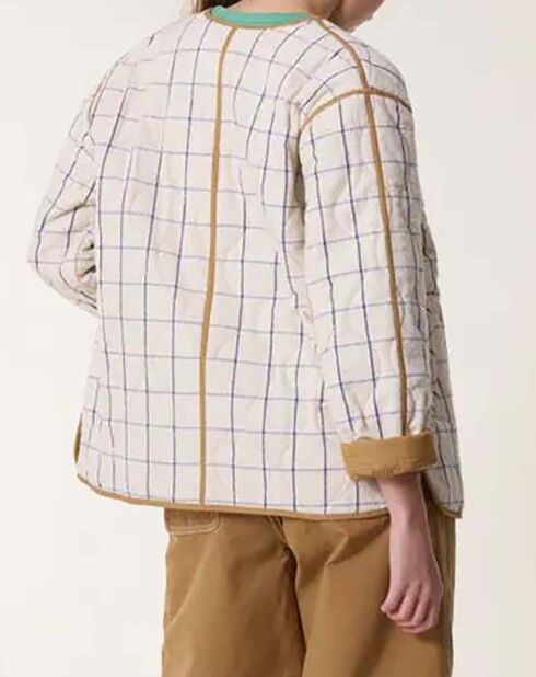 Veste Matelassée Volcana Coton Bio crème