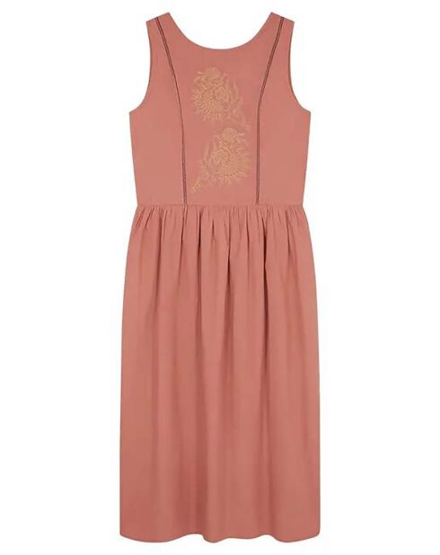 Robe River Broderies Coton Bio blush