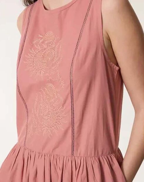 Robe River Broderies Coton Bio blush