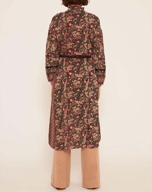 Robe Helena Voile de Coton noire