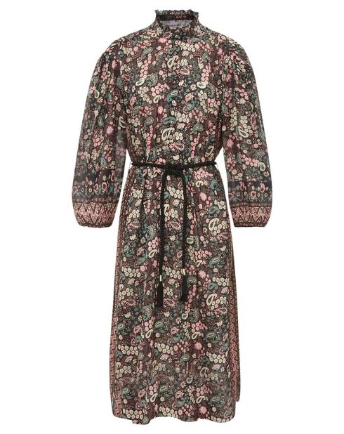 Robe Helena Voile de Coton noire