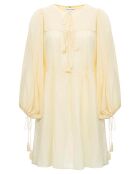 Robe Hita jaune pâle