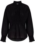 Blouse Hitala Voile de Coton noire
