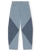 Jean Cutline Coton Bio bleu clair