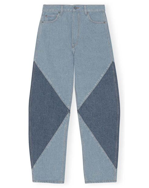 Hellblaue Cutline Jeans aus Bio-Baumwolle