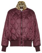 Bomber Réversible lie de vin