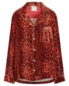 Chemise The Twilight Leopard Velours rose