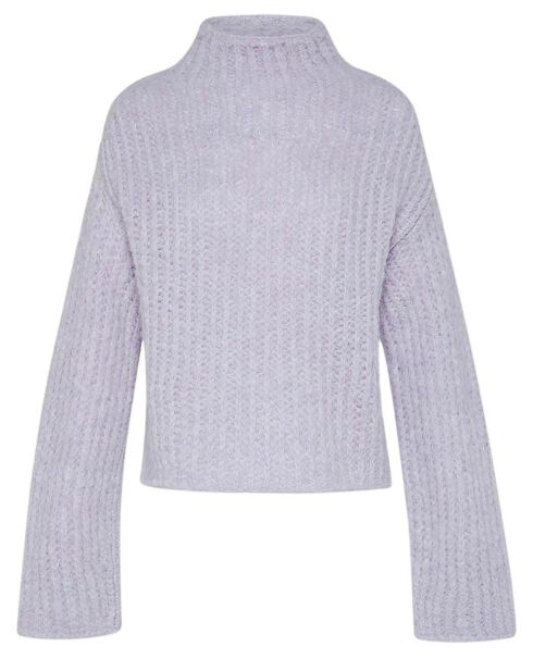 Pull Oversize Mohair lilas