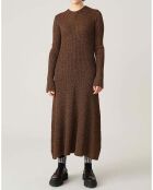 Robe Glitter marron