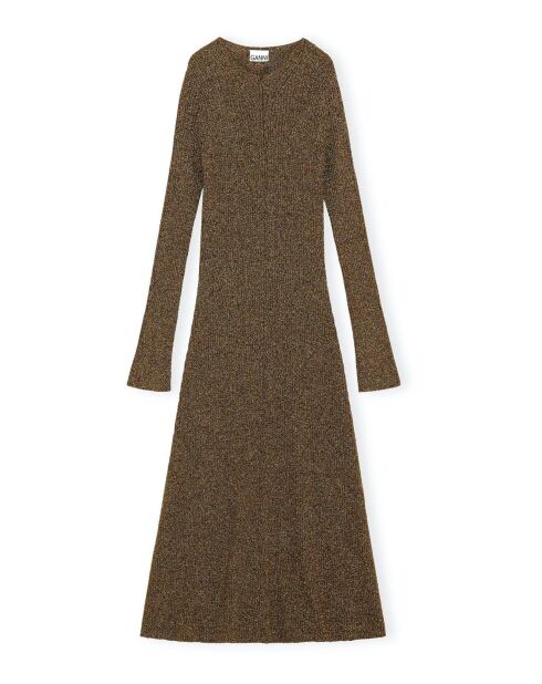 Robe Glitter marron
