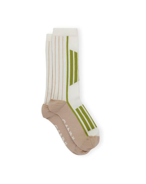 Chaussettes Sport Coton Bio beiges