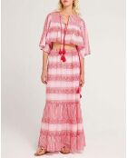 Jupe Amelie rose